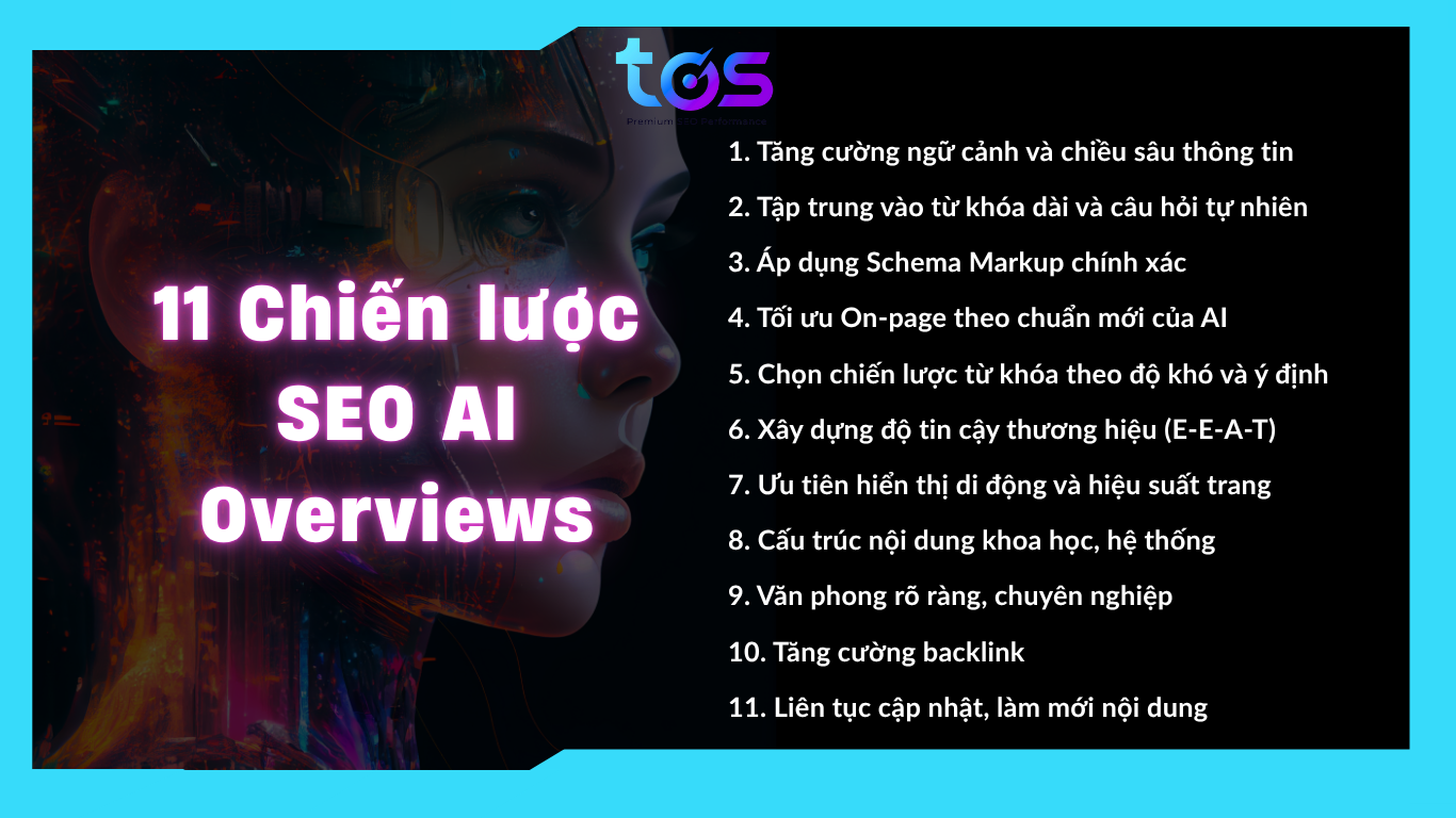 1 Chiến lược SEO Google AI Overview hiệu quả