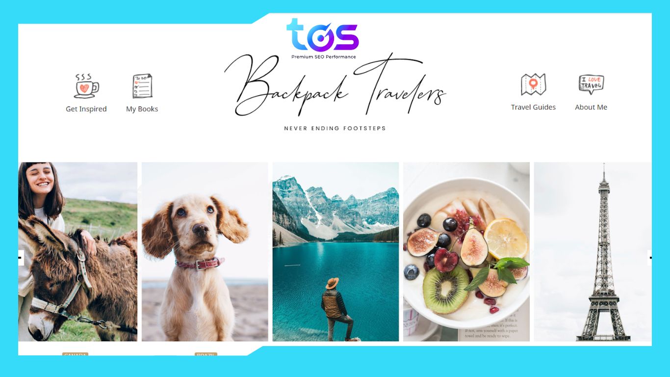 Mẫu thiết kế website du lịch Roam