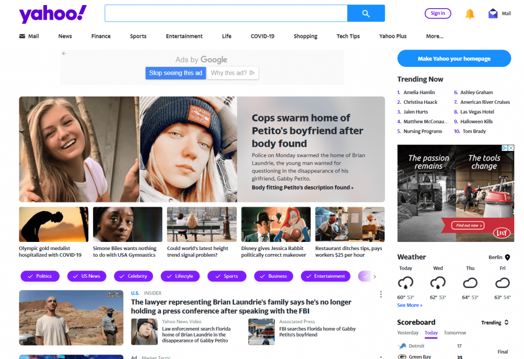 Search Engine Yahoo!