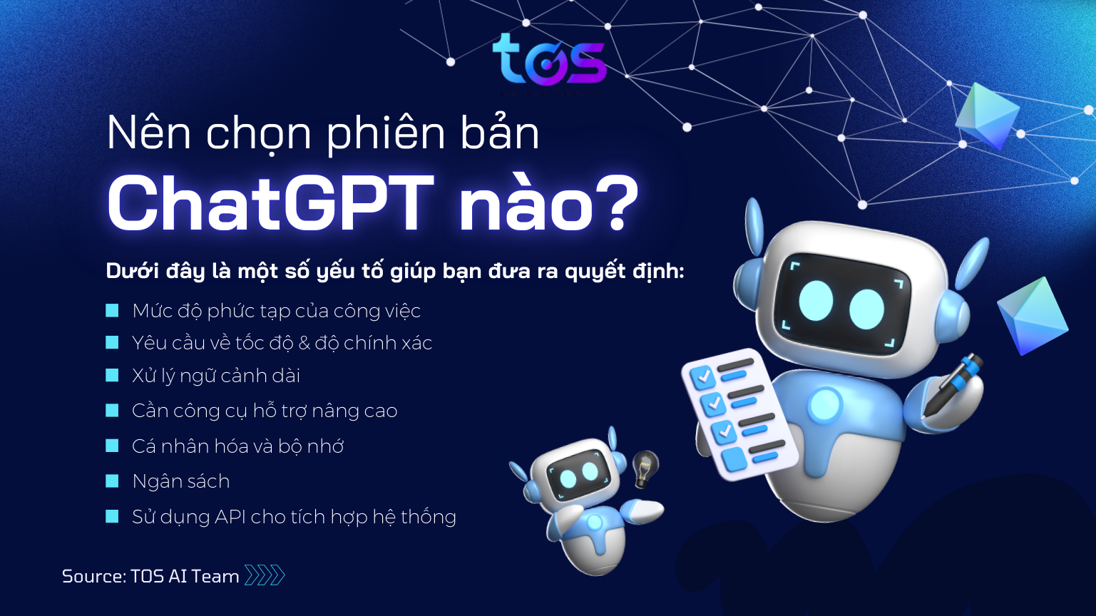 nên chọn phiên bản ChatGPT nào
