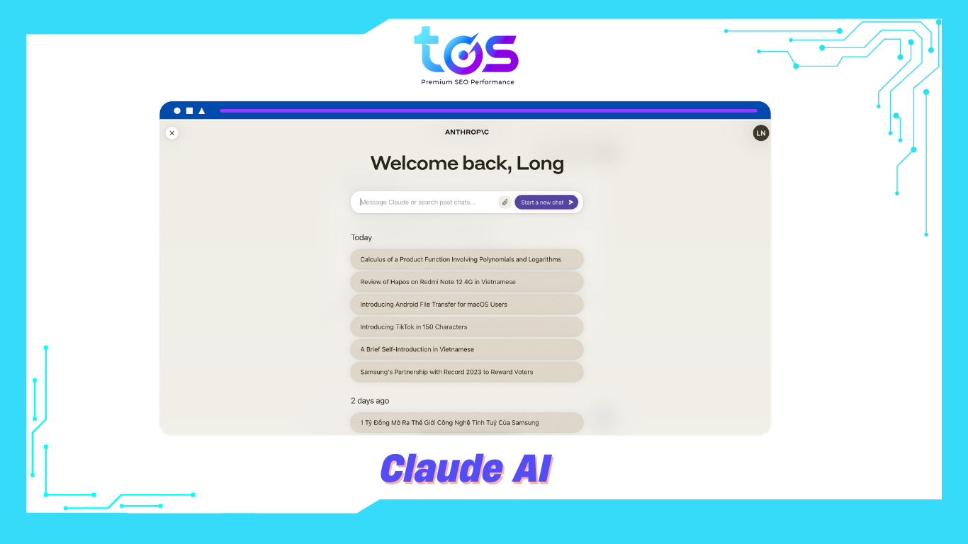 Công cụ Claude AI