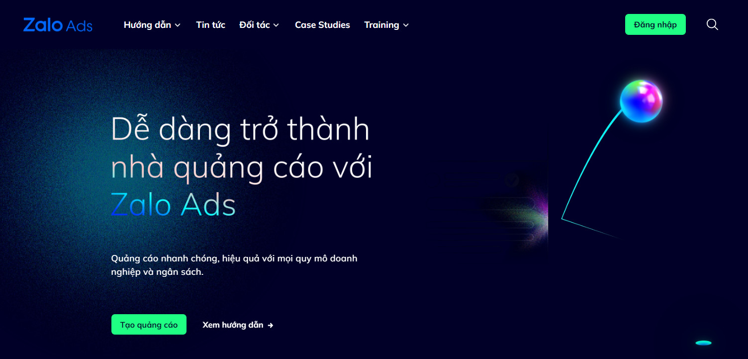 quảng cáo Zalo