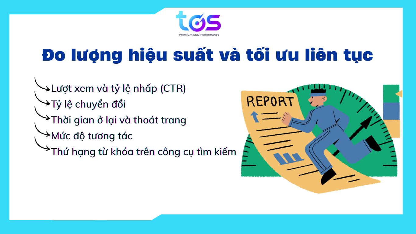 Đo lường và tối ưu liên tục giúp chiến lược tiếp thị luôn đạt hiệu quả cao